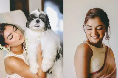 Nazriya's adorable moments with Oreo will melt hearts | See pics
