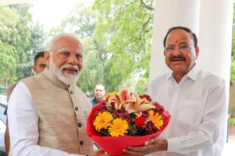 PM Modi to release 3 books honoring former VP Naidu on his 75th birthday