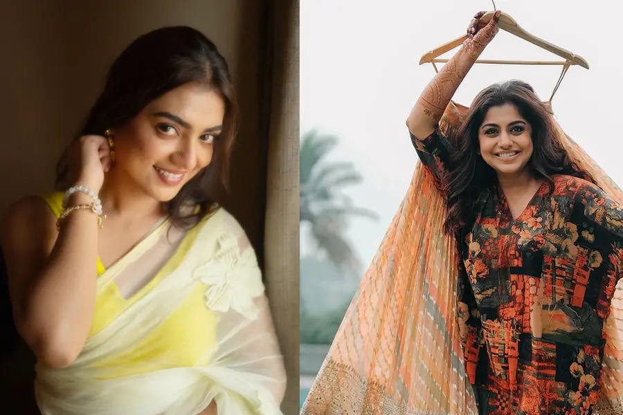 Nazriya, Ann Augustine and other celebs sizzle at Meera Nandan's haldi ceremony | Watch Video