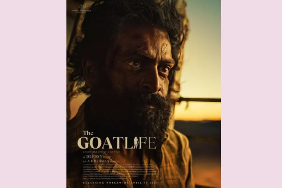 Prithviraj looks intense and rugged in new poster from 'The Goat Life'