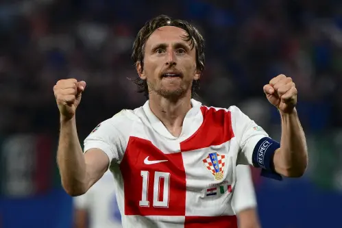 Croatian legend Luka Modric becomes oldest player to score at European Championship