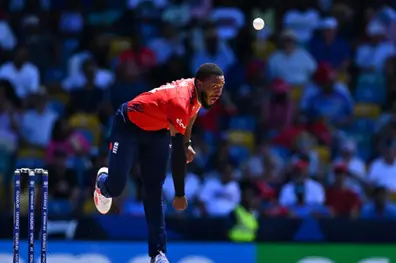 T20 World Cup: Jordan's four-wicket over against USA helps England secure spot in semis