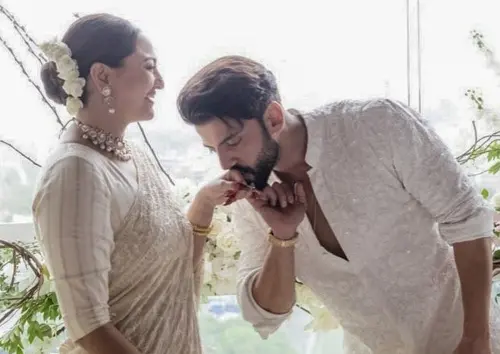 Sonakshi Sinha, Zaheer Iqbal | Photo: PTI