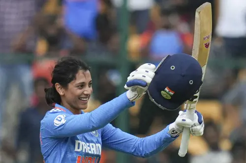 Batting milestone: Smriti Mandhana equals Mithali Raj's record of most centuries in ODIs