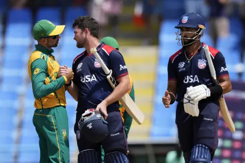 T20 World Cup: South Africa defeat spirited USA in Super Eight thriller