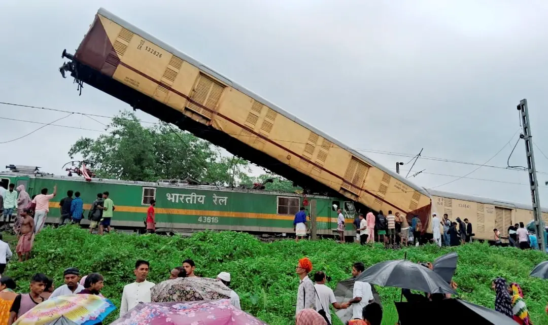 Bengal train accident | Photo: PTI