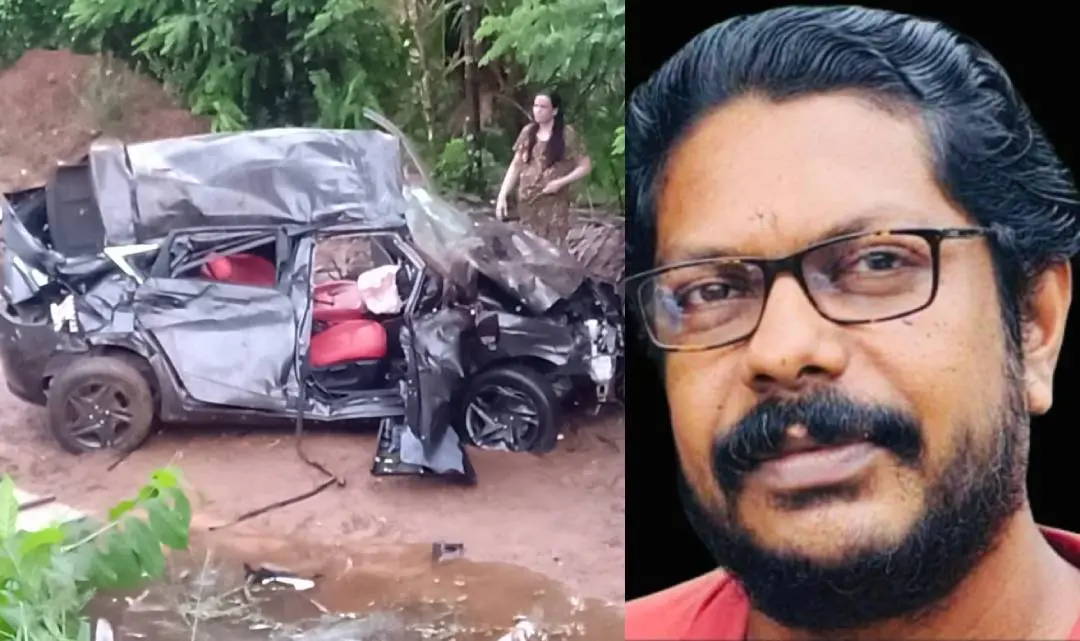 Car involved in accident, Deceased Nawaz Khader