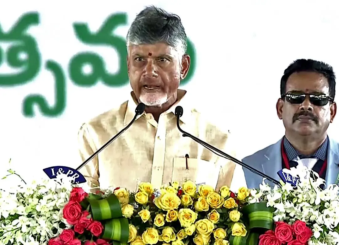 TDP chief N Chandrababu Naidu