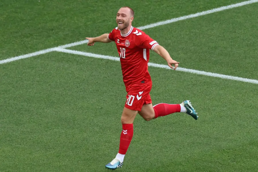 Eriksen returns strong with goal in Denmark's Euro 2024 opener against Slovenia