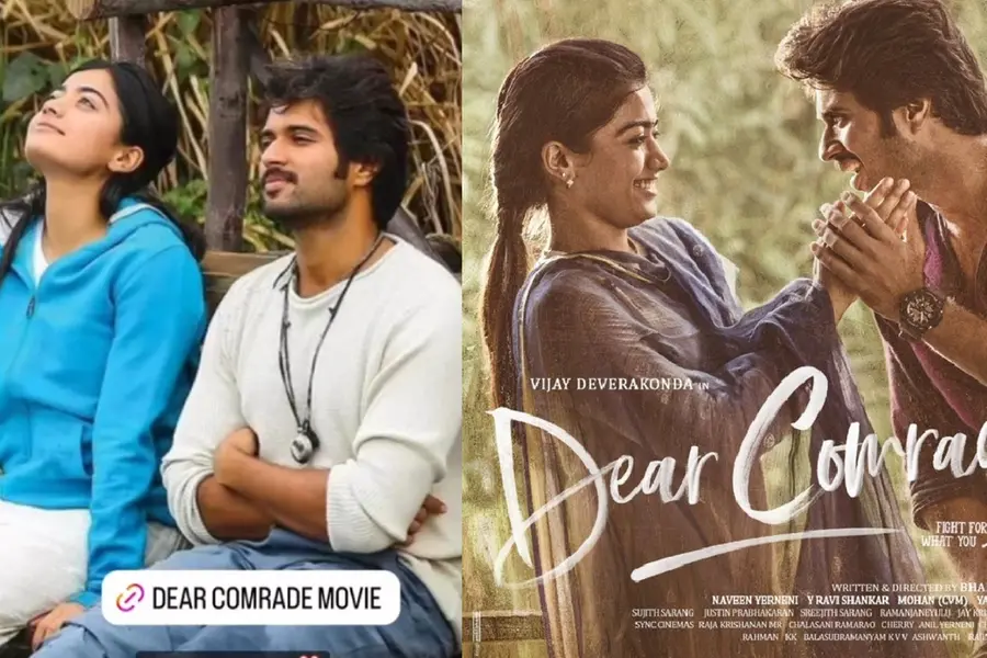 Vijay Deverakonda drops throwback pic with Rashmika Mandanna from 'Dear Comrade'