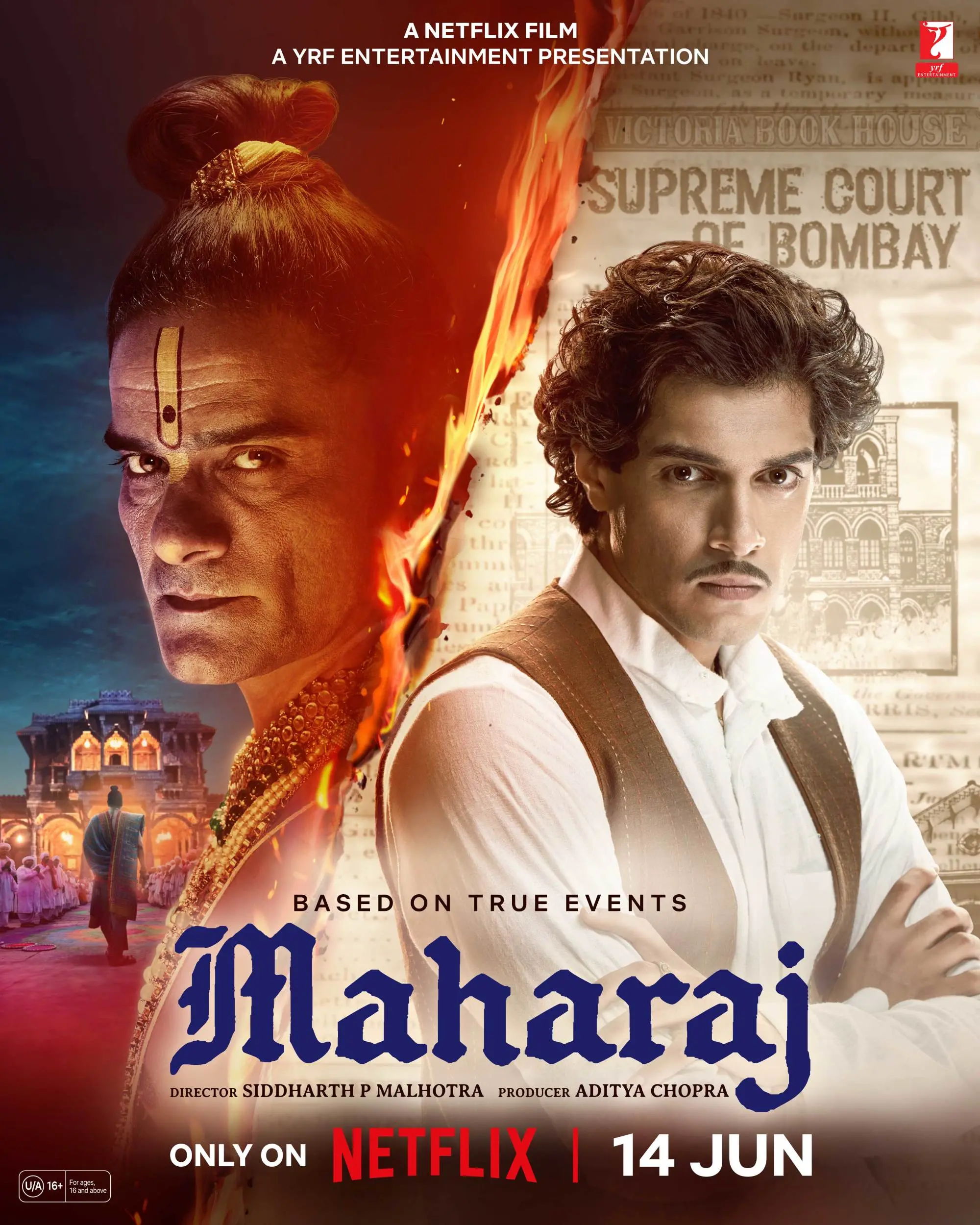 Maharaj movie poster