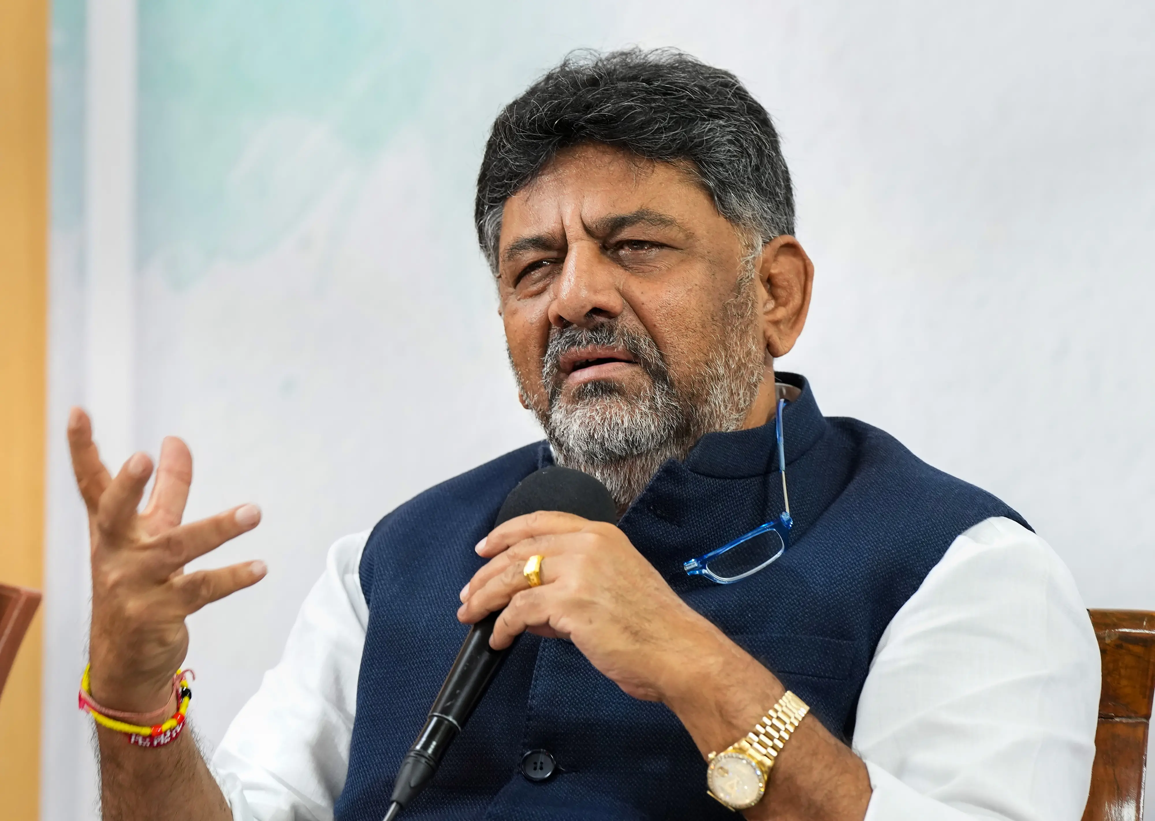 ഡി.കെ. ശിവകുമാര് | Photo: PTI