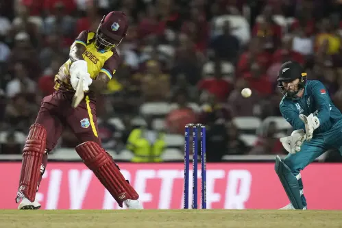 T20 World Cup: Rutherford shines as West Indies storms into Super Eights
