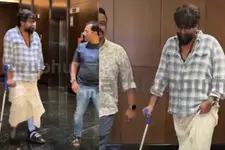 ഷൂട്ടിങ്ങിനിടെ നടൻ ജോജു ജോർജിന് പരിക്ക്; കാൽപാദത്തിന്റെ എല്ലിന് പൊട്ടൽ
