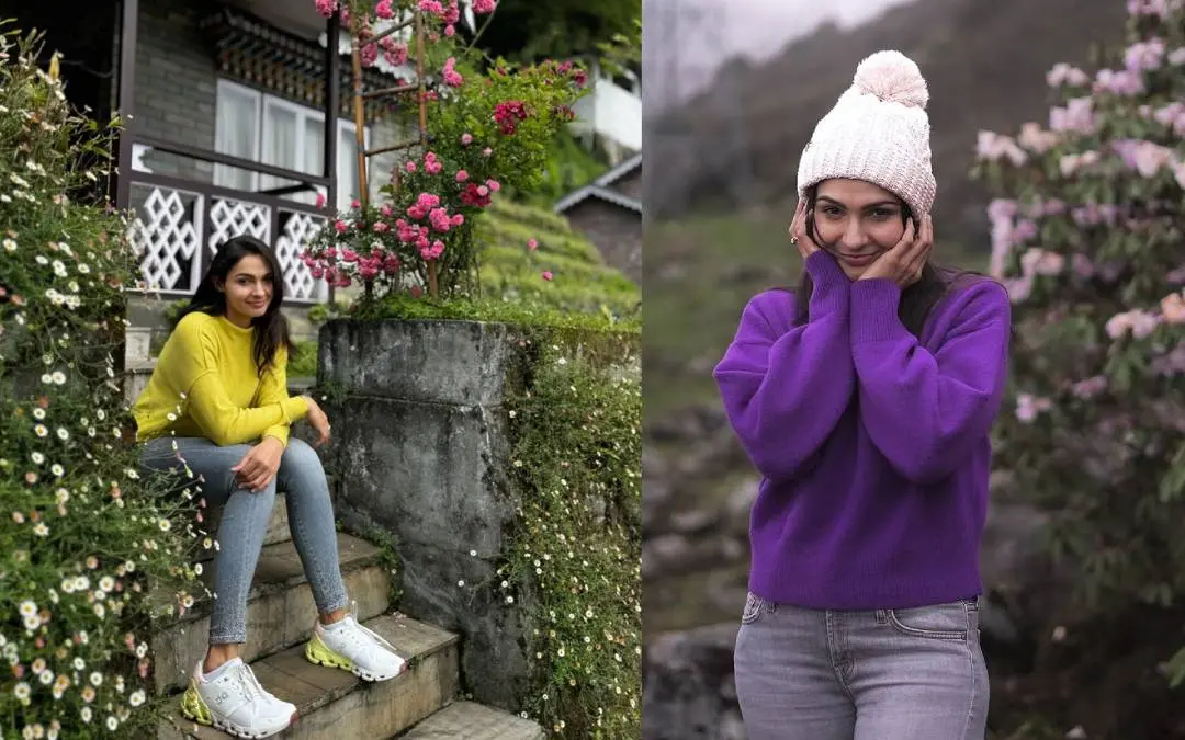 Andrea Jeremiah in Sikkim | Photo: instagram.com/therealandreajeremiah/