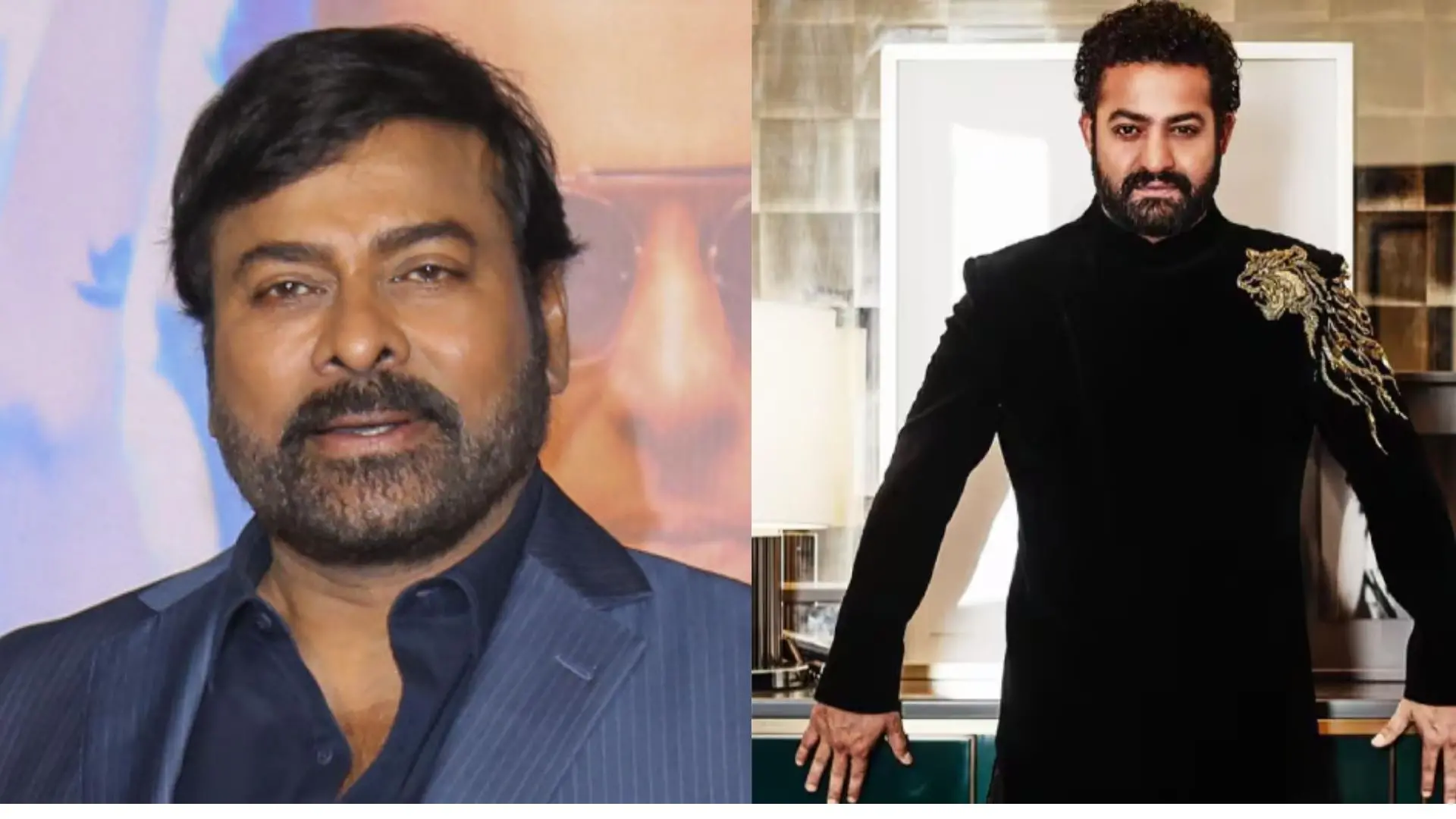 Chiranjeevi, NTR Jr | Photo: PTI, facebook