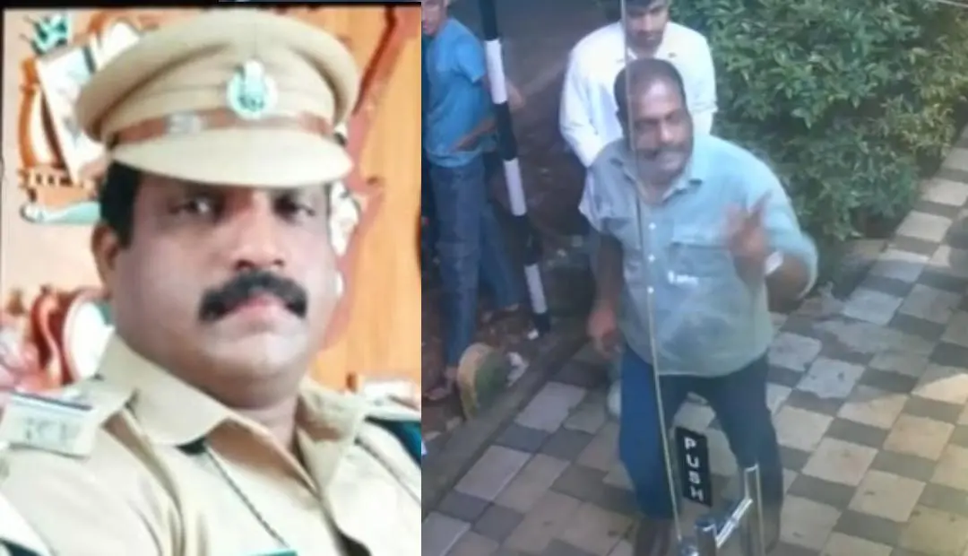 1. എ. രാധാകൃഷ്ണൻ, 2. ഹോട്ടലിന് വെളിയിൽ പ്രശ്നമുണ്ടാക്കുന്ന രാധാകൃഷ്ണൻ