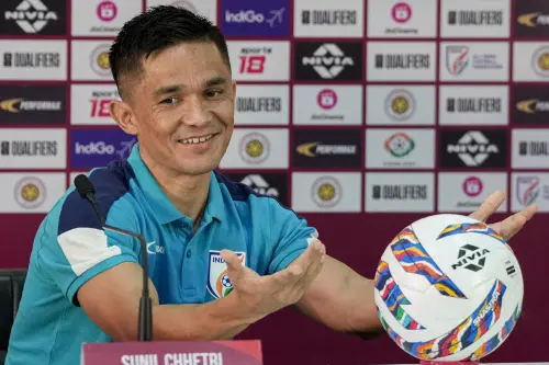 India vs Kuwait: Kolkata to witness Sunil Chhetri's last dance