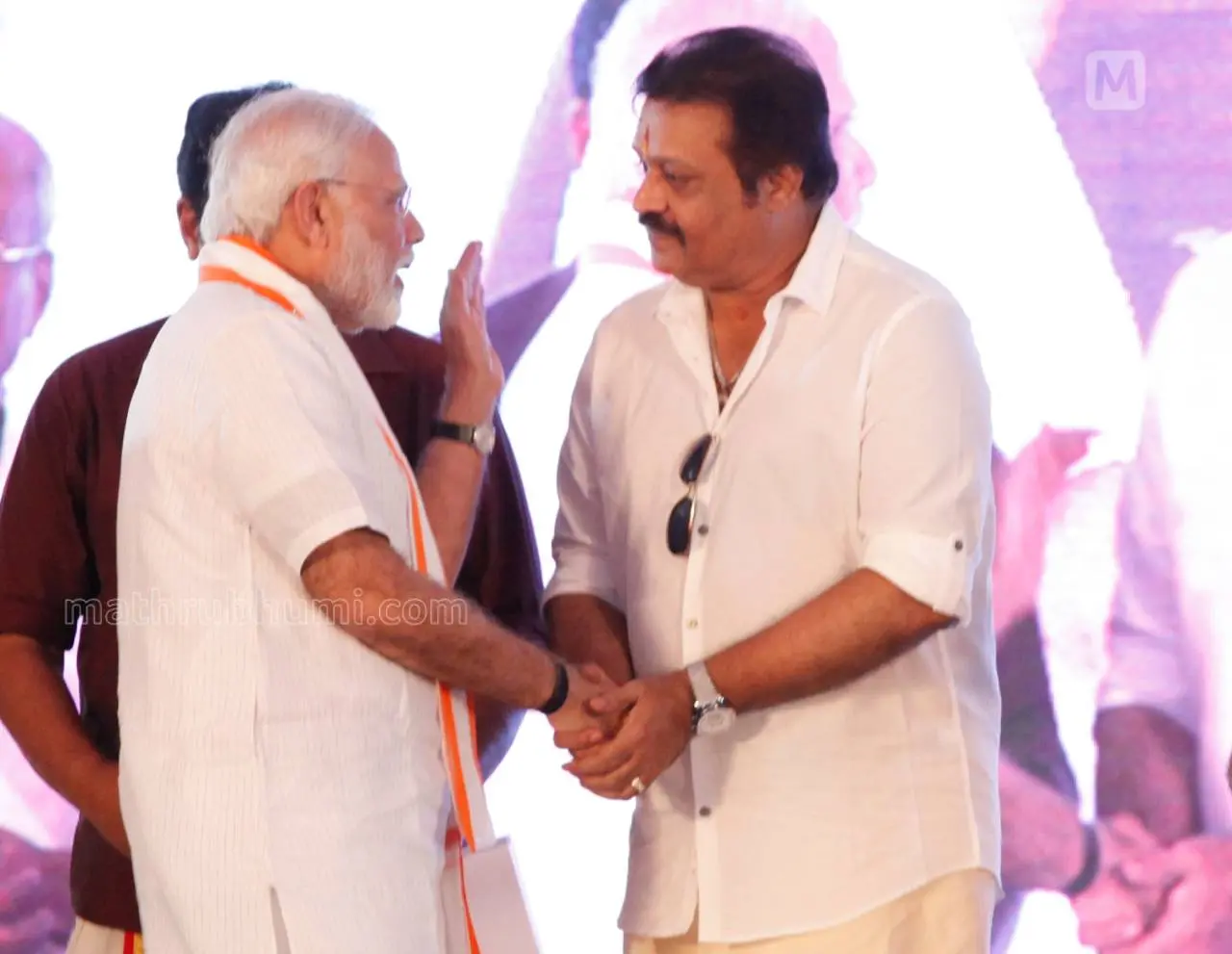 Narendra Modi, Suresh Gopi | Photo: Mathrubhumi archives