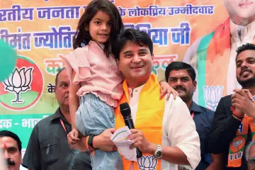 Union minister Scindia wins from Guna, first time as BJP candidate