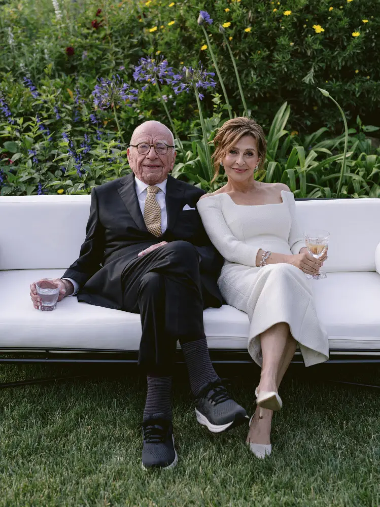 Rupert Murdoch and Elena Zhukova | AP