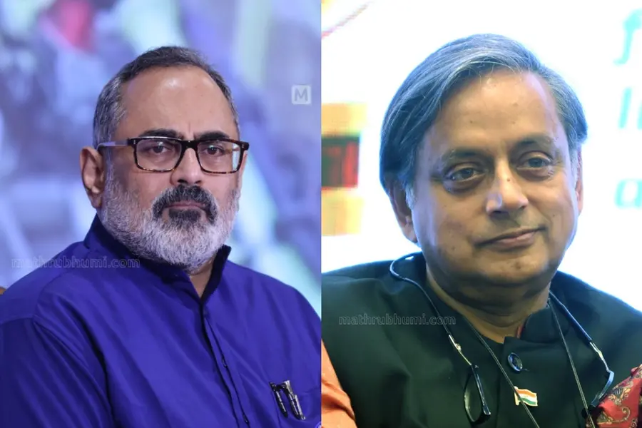 'വീഡിയോ പിൻവലിക്കണം',രാജീവ് ചന്ദ്രശേഖറിനെതിരായ ആരോപണത്തിൽ തരൂരിന് താക്കീതുമായി തിരഞ്ഞെടുപ്പ് കമ്മീഷൻ