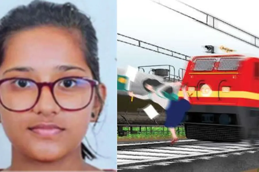 Schoolgirl hit by train near Kanhangad railway station, dies