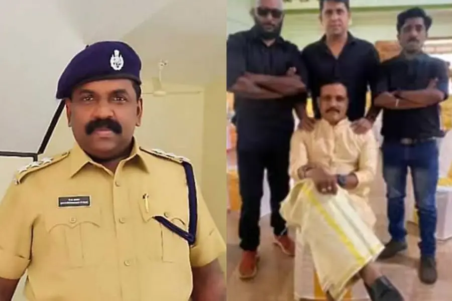 Goonda leader hosts feast for police; SI finds DySP hiding in washroom during raid