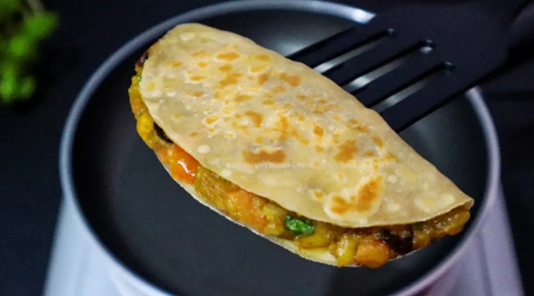Masala filled chapati | Photo: MeeraBhai
