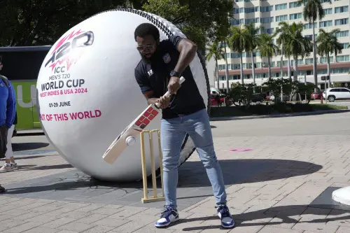 Aaron Jones, vice-captain of Team USA. l File Photo: AP