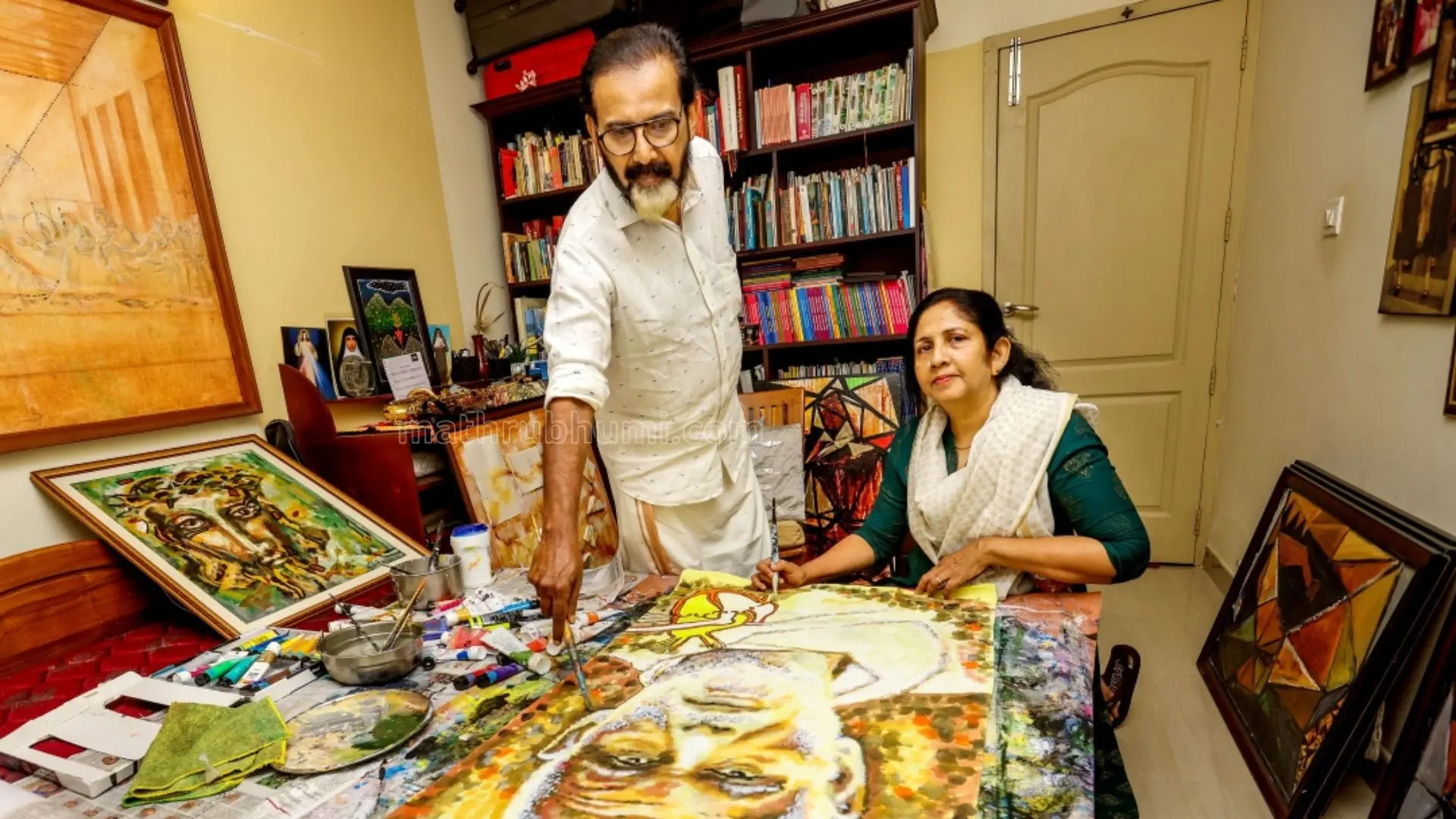 Francis Kodankandath and Sherly Joseph Chalissery | Filephoto: Manish Chemanchery