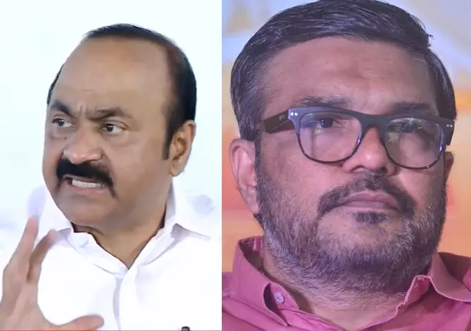 VD Satheesan- MB Rajesh/ Photo: Mathrubhumi