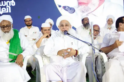 President of Samastha Kerala Jem iyyathul Ulema Sayyid Muhammad Jifri Muthukkoya Thangal. (file photo)