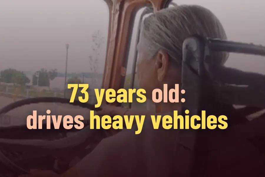 73-year-old Maniyamma Radhamani masters 11 types of vehicles