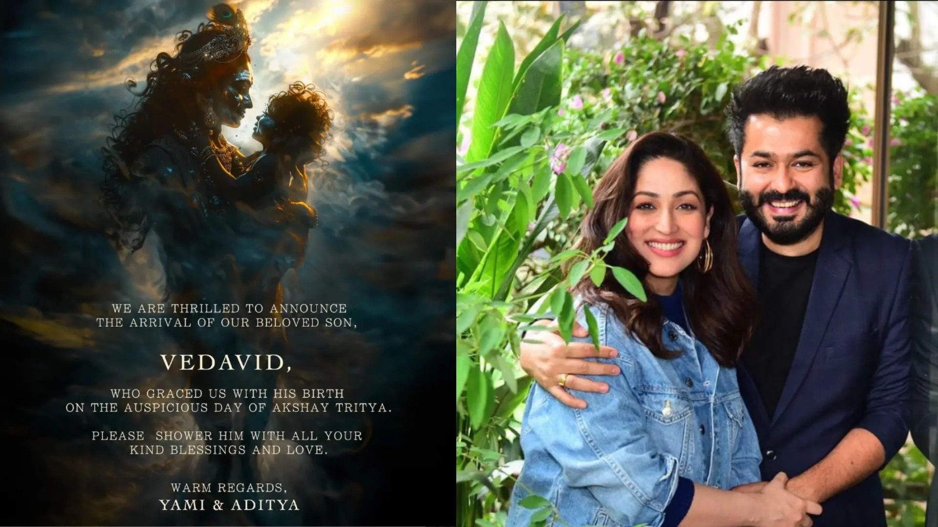 Yami Gautam and Aditya Dhar blessed with a baby boy