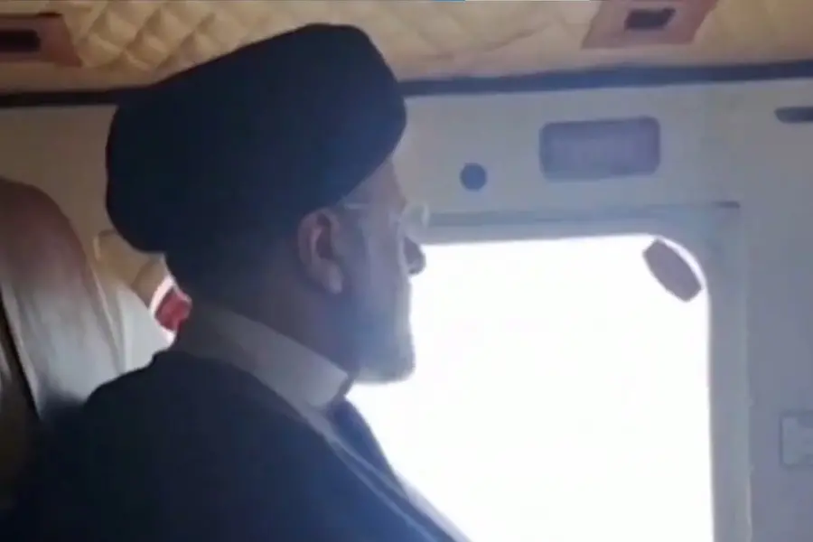 Video of Iranian President hours before the chopper crash