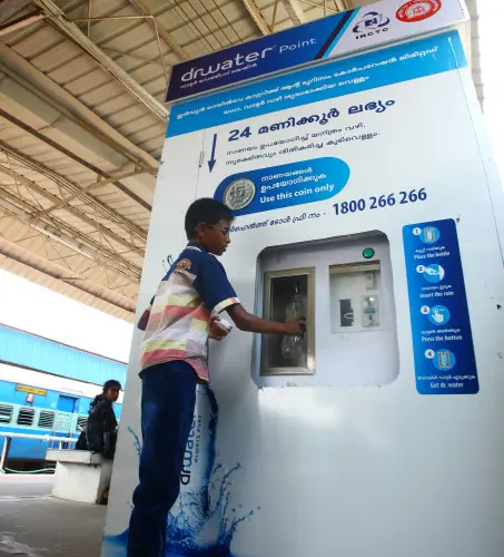 Water-vending machine | Photo- ratheesh pp