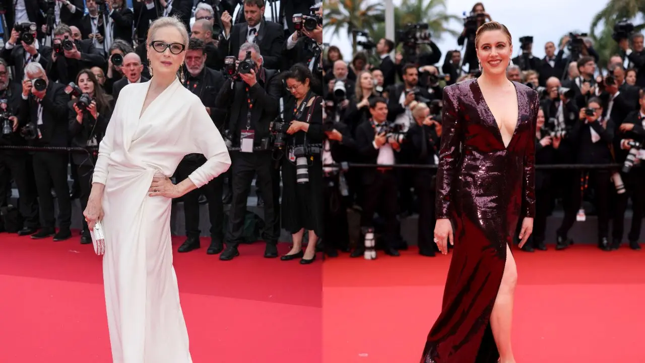 Meryl Streep, Greta Gerwig at Cannes Film Festival | Photo: ANI