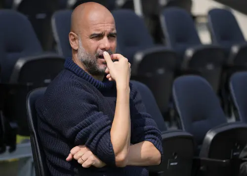 Pep Guradiola l File Photo: AFP