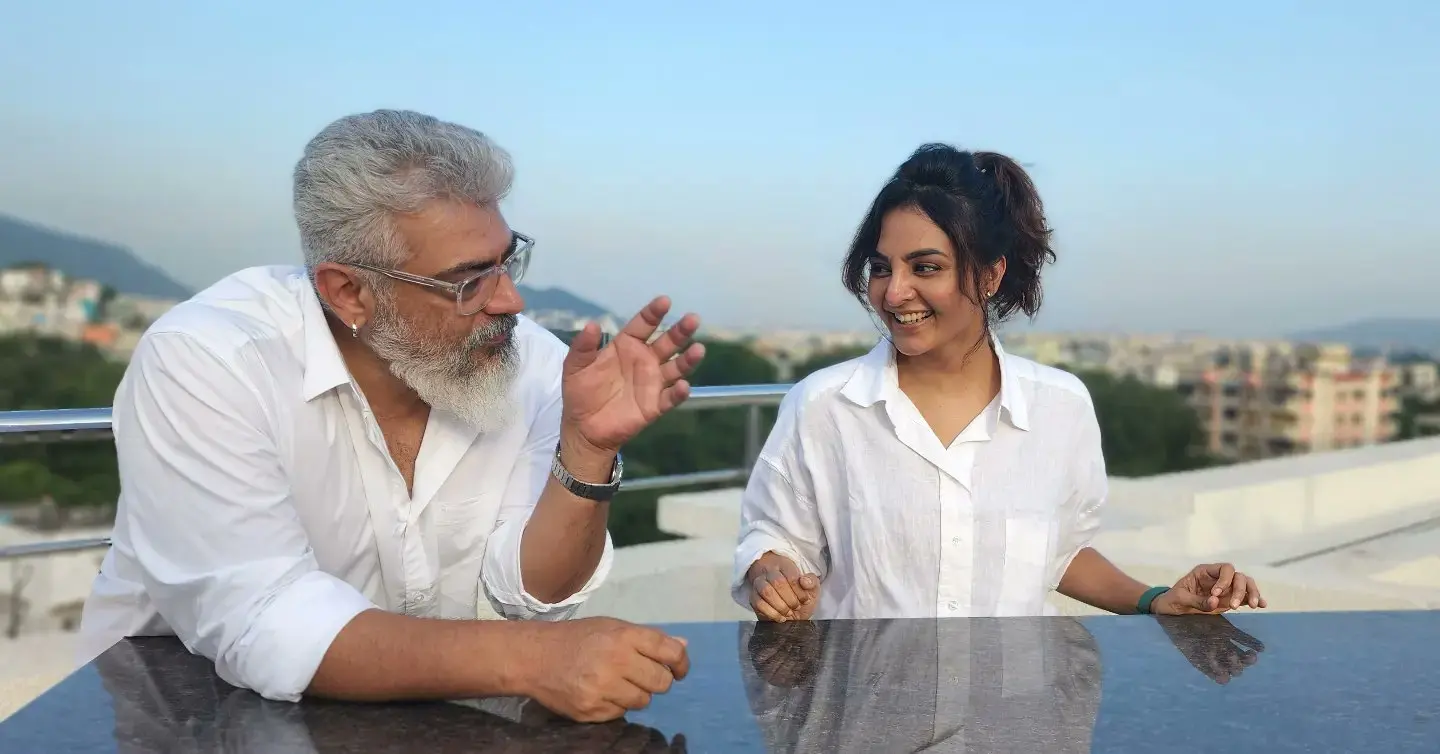 Ajith Kumar, Manju Warrier | Photo: Twitter@ManjuWarrier4