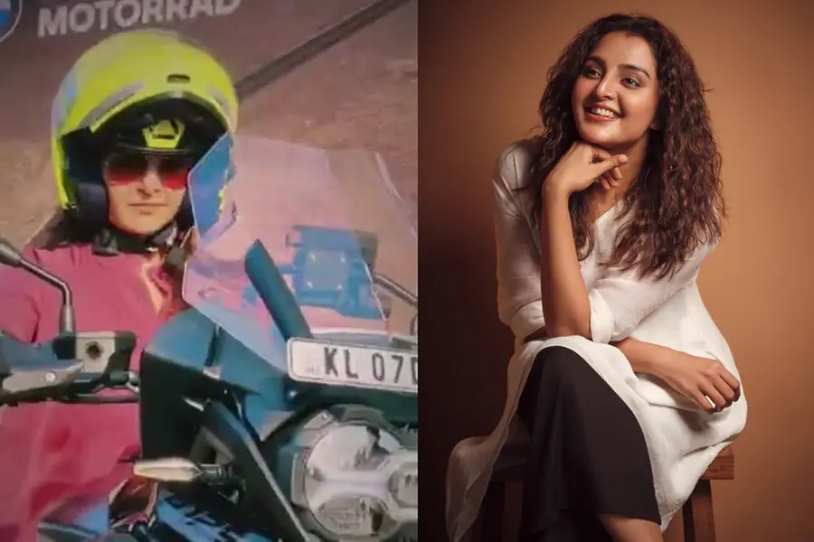 Manju Rto Manju Warrier buys BMW bike, rides like pro; see video