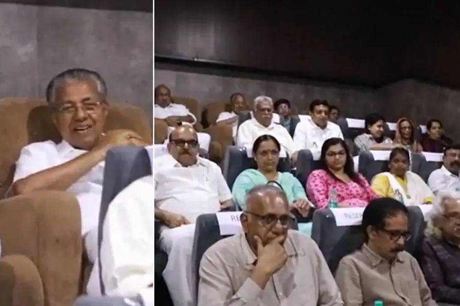 Kerala CM and family enjoy Resul Pookutty’s directorial debut ‘Otta’ in theatre