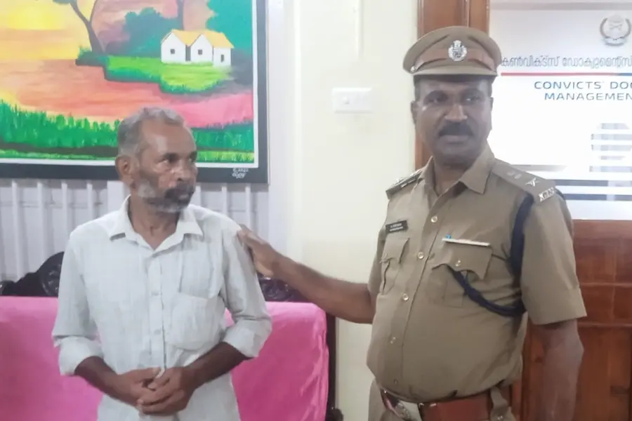Murder convict, who fled during parole, returns to Poojappura jail after 20 years