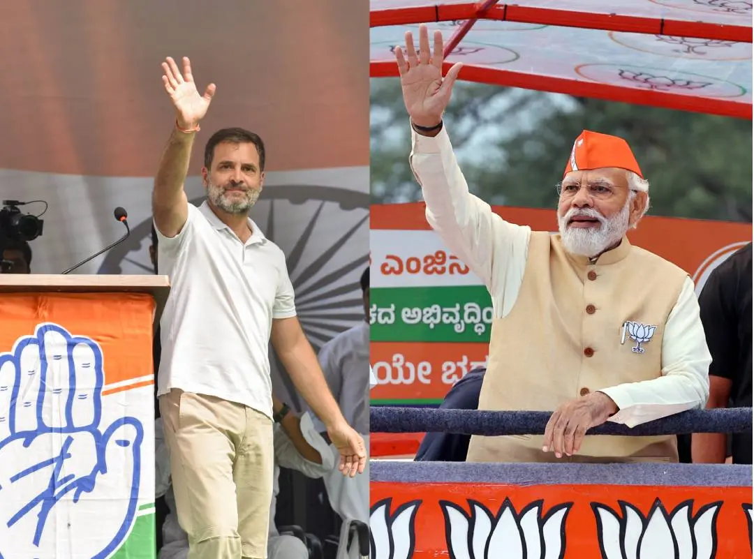 Rahul Gandhi (R) and Narendra Modi (L) | PTI