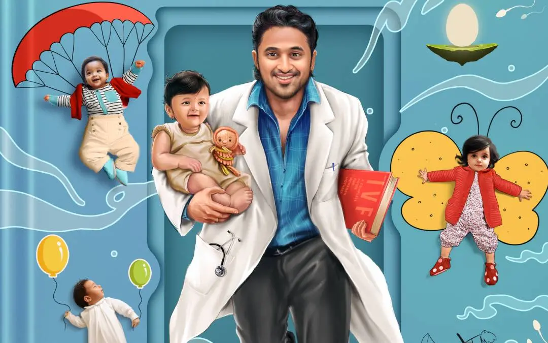 First-look poster of 'Get Set Baby'. (Arranged)