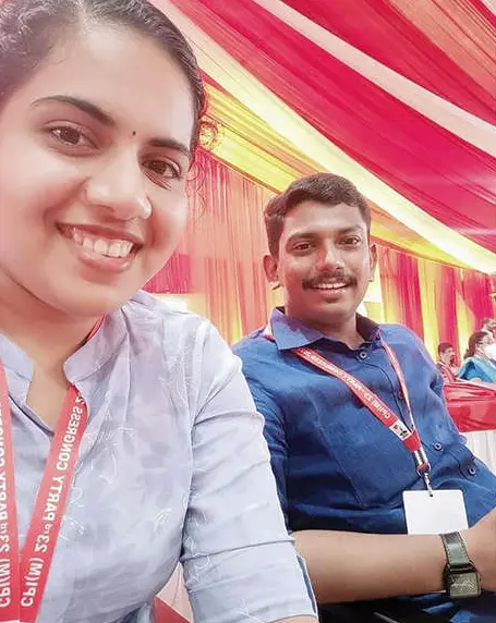 Mayor Arya Rajendran, MLA Sachin Dev