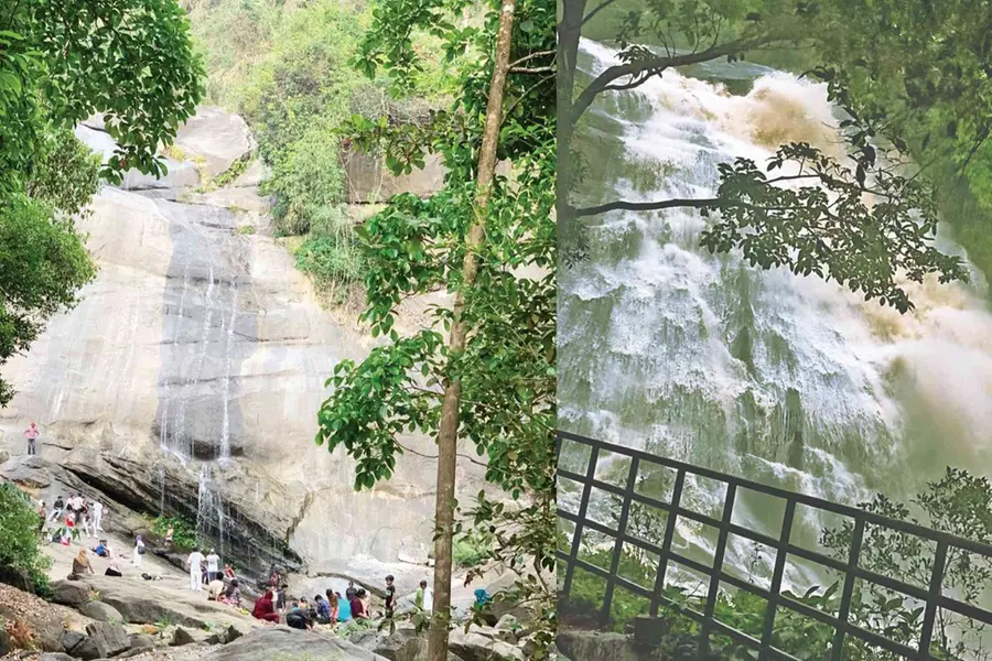 Thusharagiri waterfall dries up in searing heat; tourist numbers drop