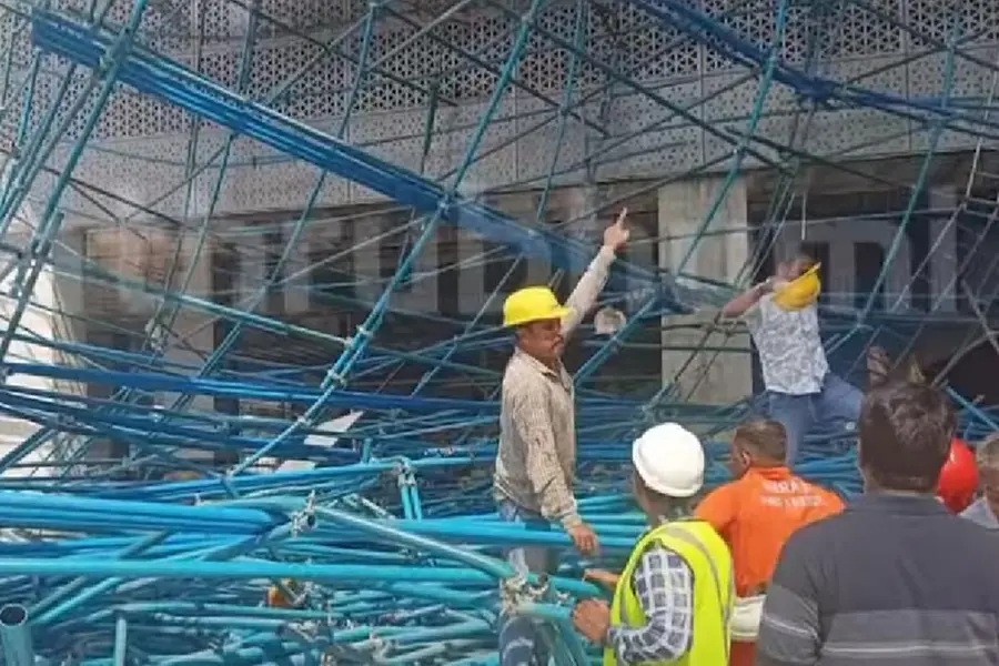 Migrant worker dies, 2 others injured as makeshift construction scaffold collapses in Kochi