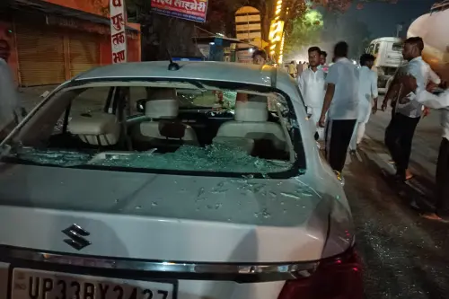 LS Polls: Vehicles parked outside Congress office in Amethi vandalised by unidentified people
