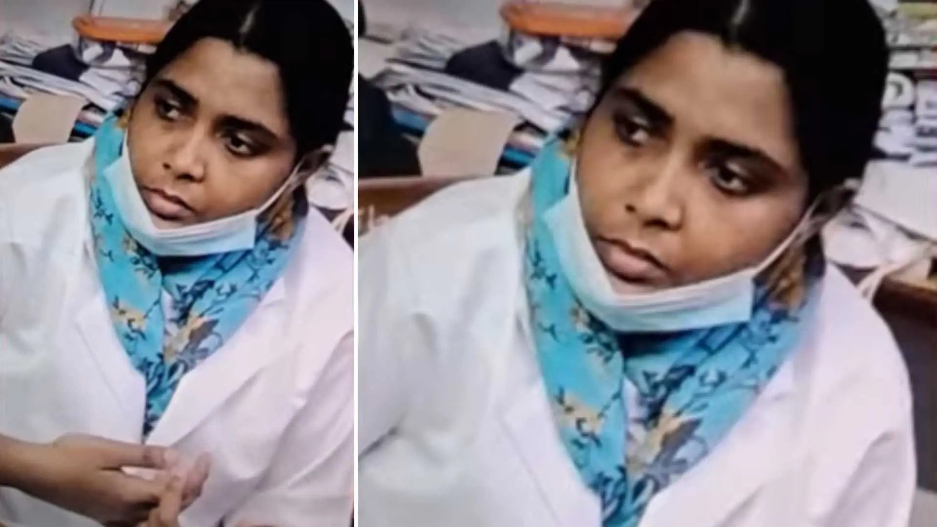 Anusha | Photo: Screengrab/ Mathrubhumi News